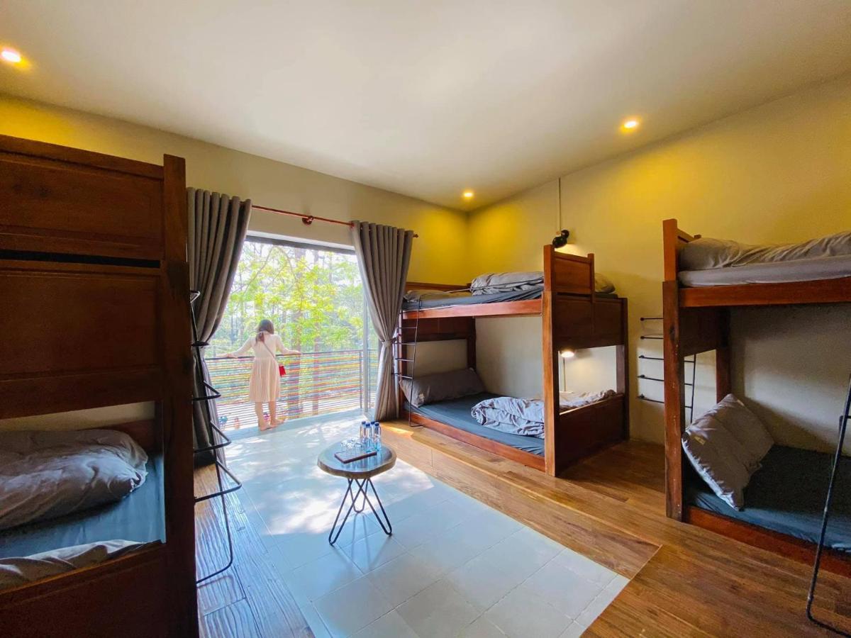 S'Nghe Homestay Mang Den Kon Von Kla Exteriör bild